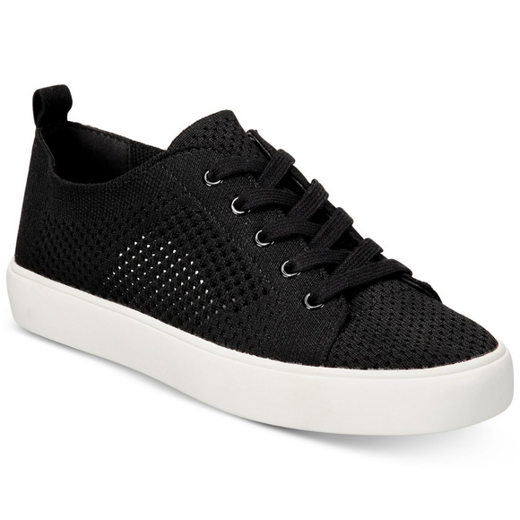 Marc Fisher Shoes - Marc Fisher Sashya Lace-Up Knit Sneakers